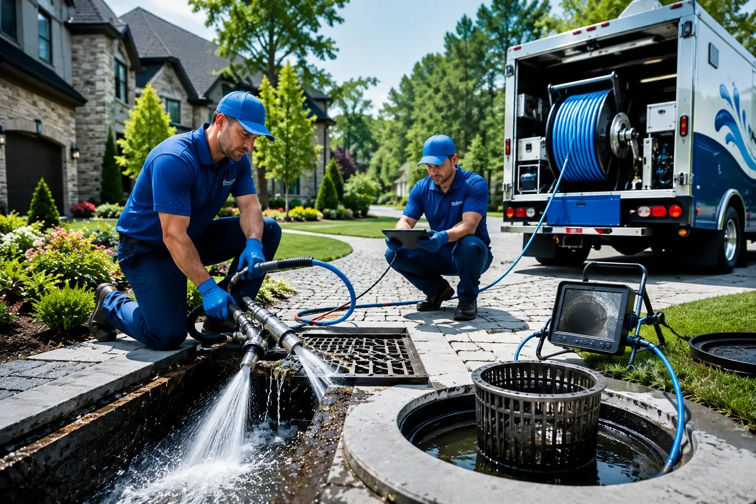 Local outdoor drain cleaning professionals in Barberton, OH