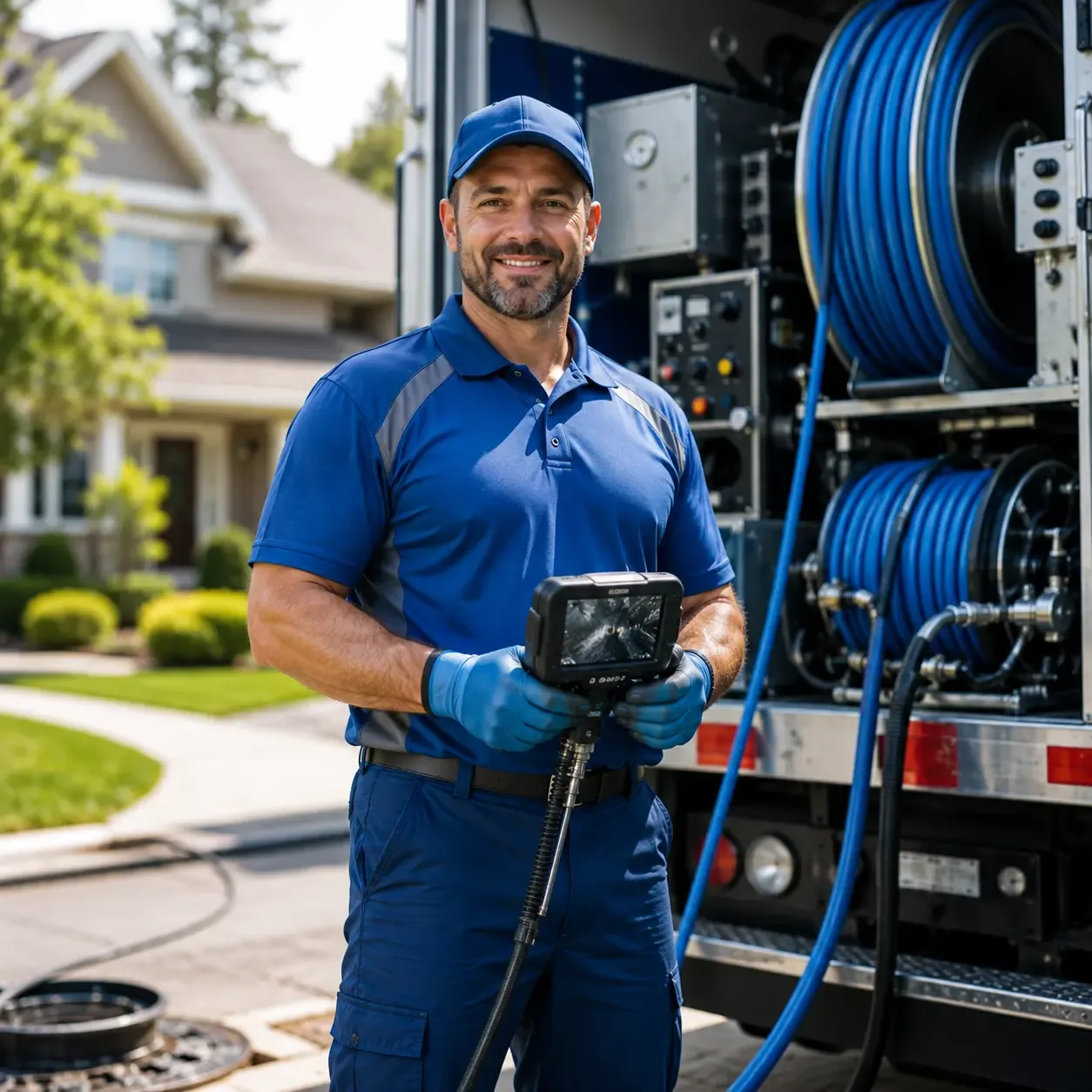 Local outdoor drain cleaning specialists in Barberton, OH